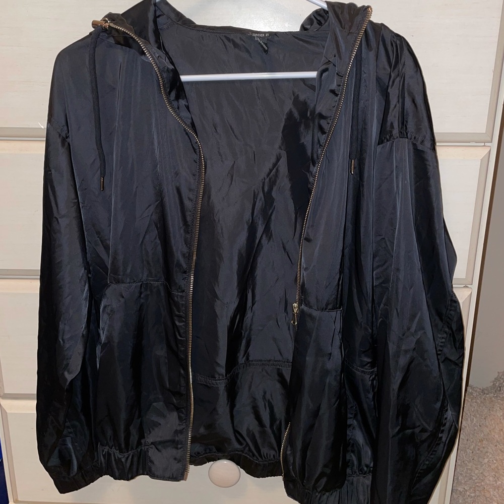 Forever21 windbreaker- Black